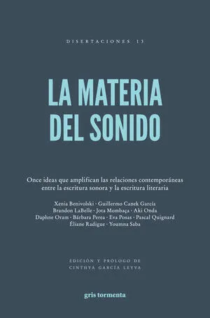 La materia del sonido