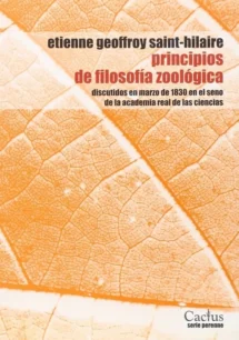 Principios de filosofía zoológica