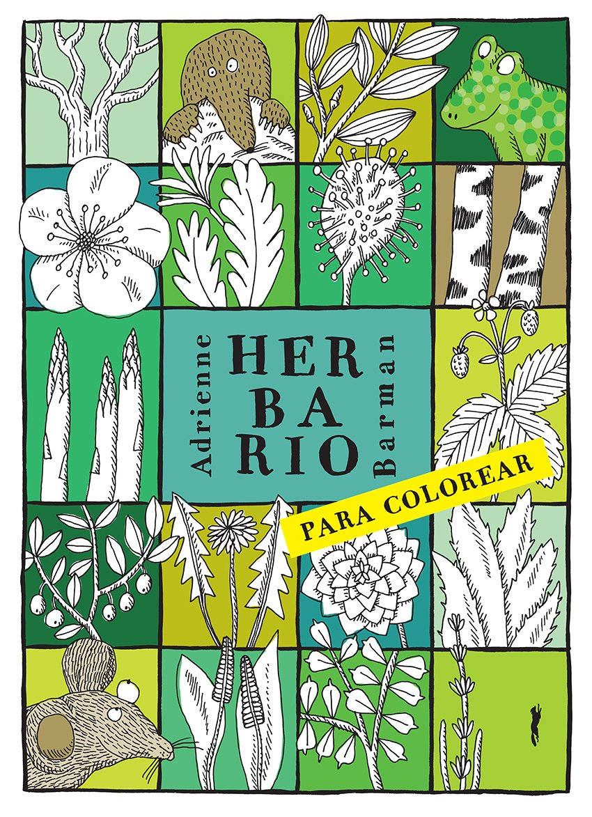 Herbario para colorear