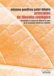 Principios de filosofía zoológica