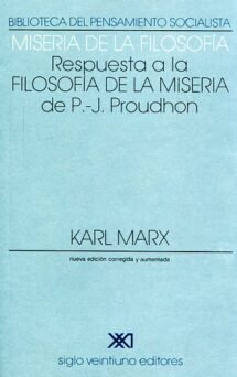 Miseria de la filosofía