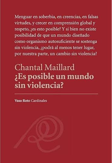 ¿Es posible un mundo sin violencia?